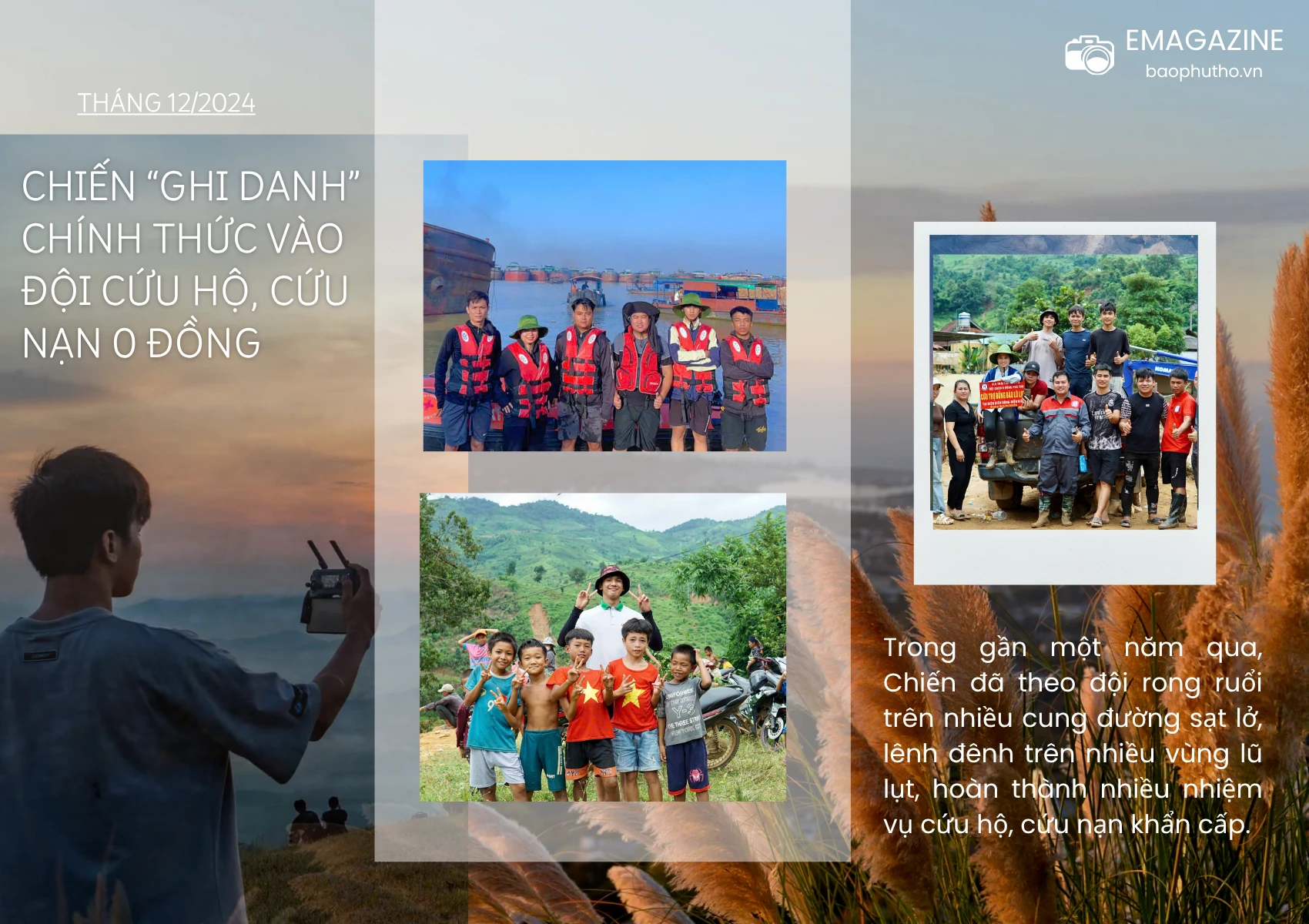 Hành trang tuổi 18 của thành viên nhỏ tuổi nhất Đội cứu nạn, cứu hộ 0 đồng