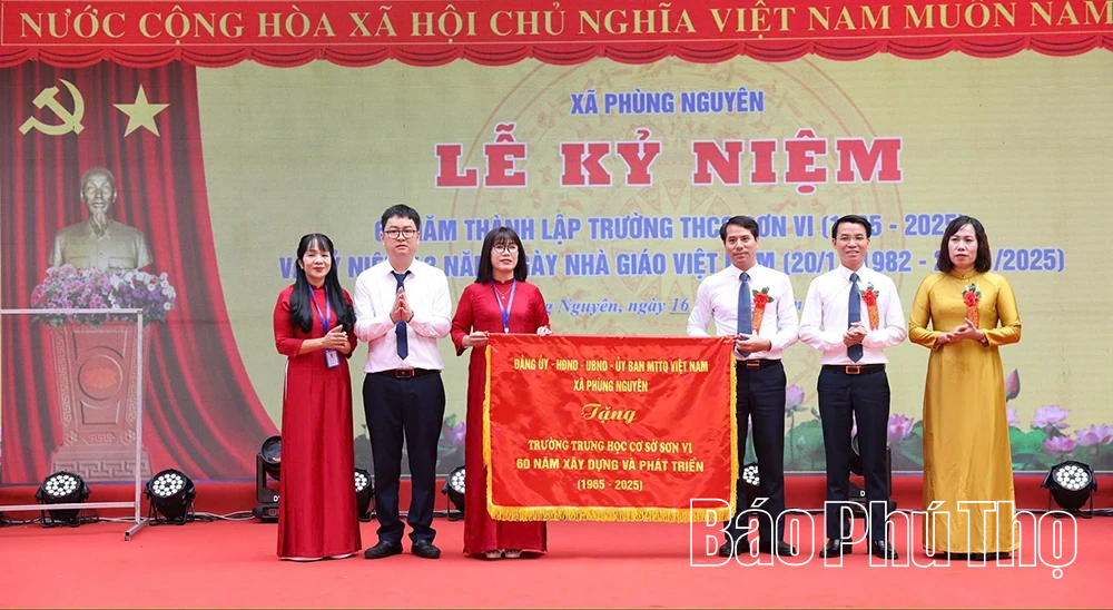 Trường THCS Sơn Vi: Kỷ niệm 60 năm ngày thành lập
