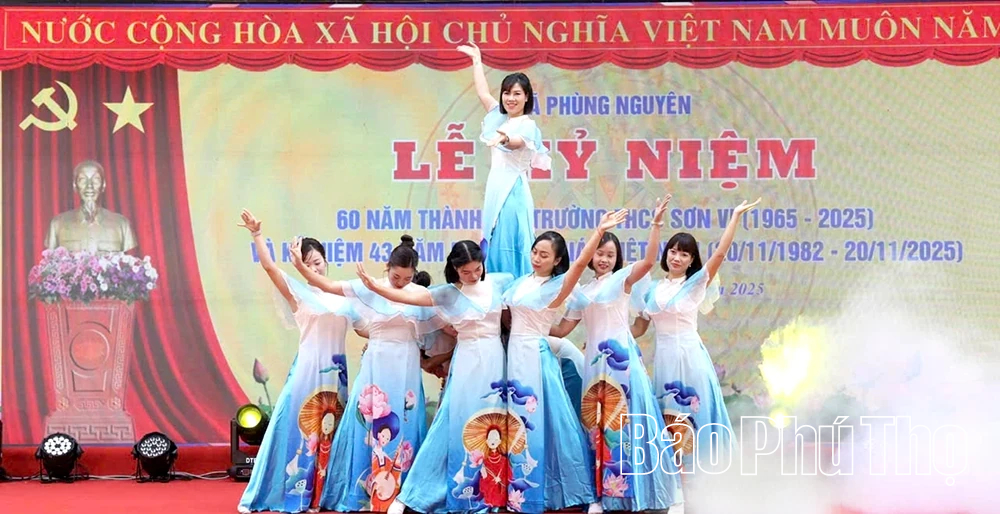 Trường THCS Sơn Vi: Kỷ niệm 60 năm ngày thành lập