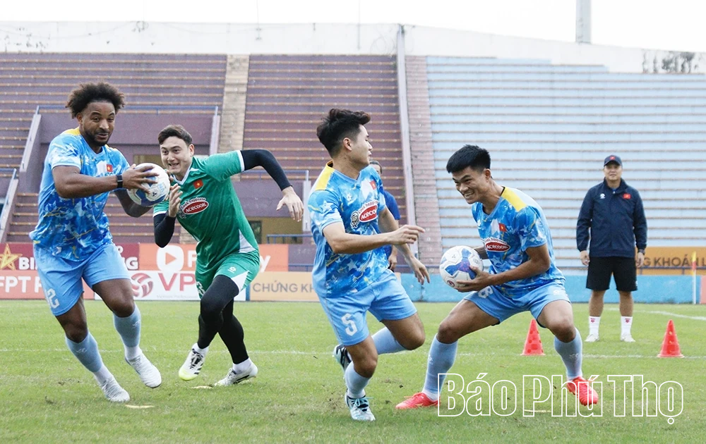 Đội tuyển Việt Nam hội quân tại Phú Thọ chuẩn bị cho Vòng loại Asian Cup 2027