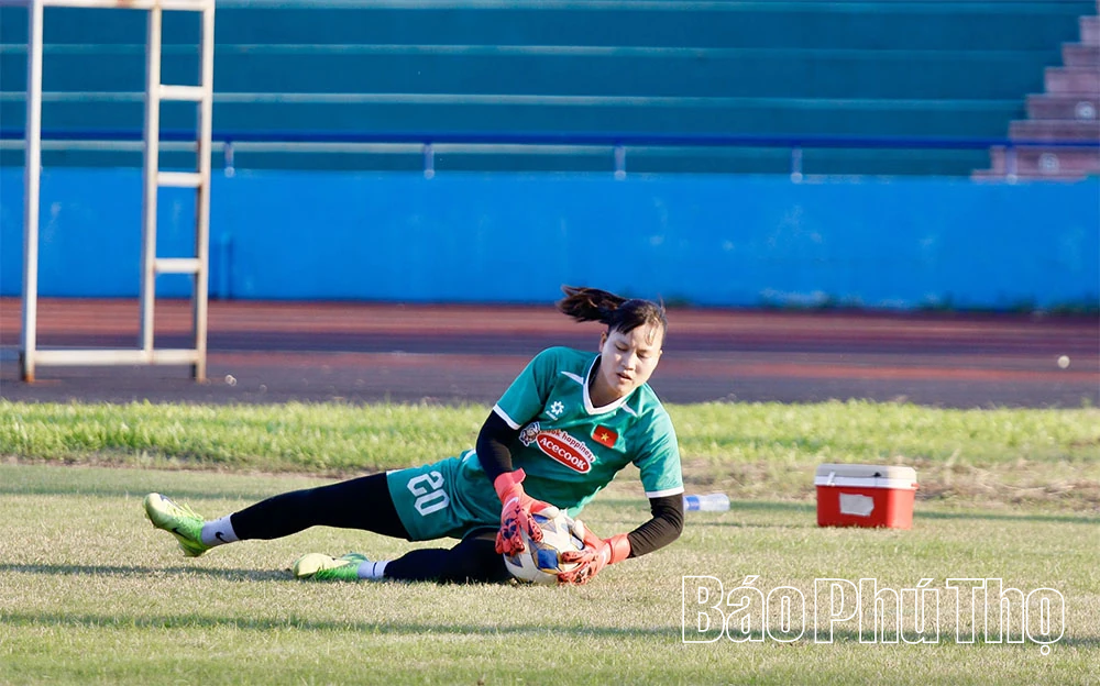 Đội tuyển nữ Việt Nam tập huấn chuẩn bị cho hành trình bảo vệ HCV SEA Games 33