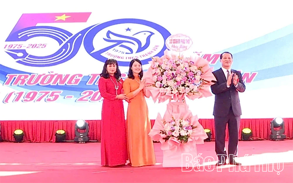 Lễ kỷ niệm 50 năm thành lập Trường THCS Thanh Vân