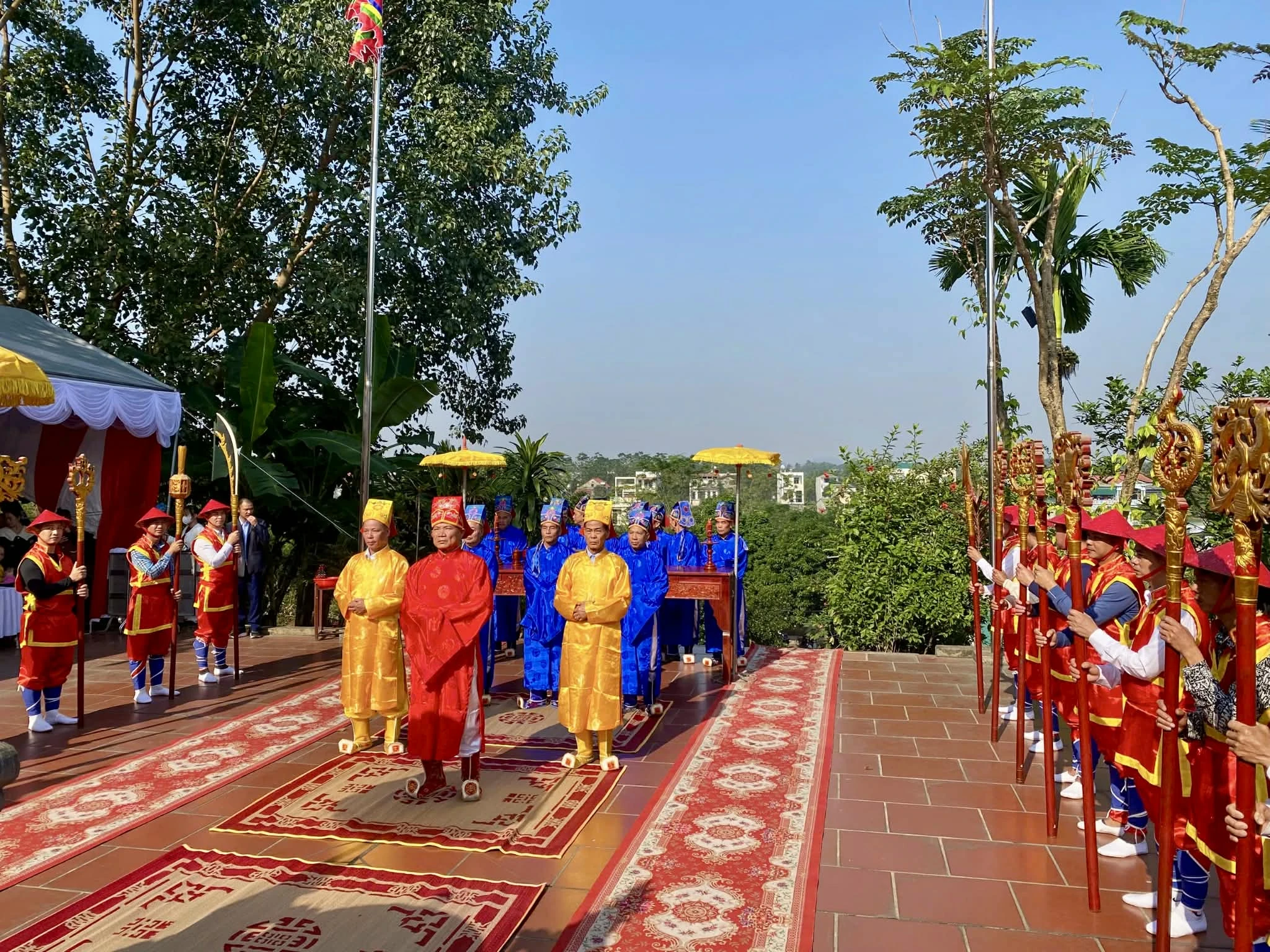 Lễ hội truyền thống và đón Bằng xếp hạng Di tích lịch sử văn hóa cấp tỉnh Đình San Mai