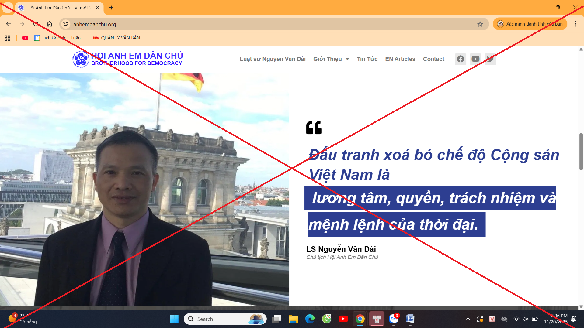 Kết cục của kẻ lưu vong phản trắc