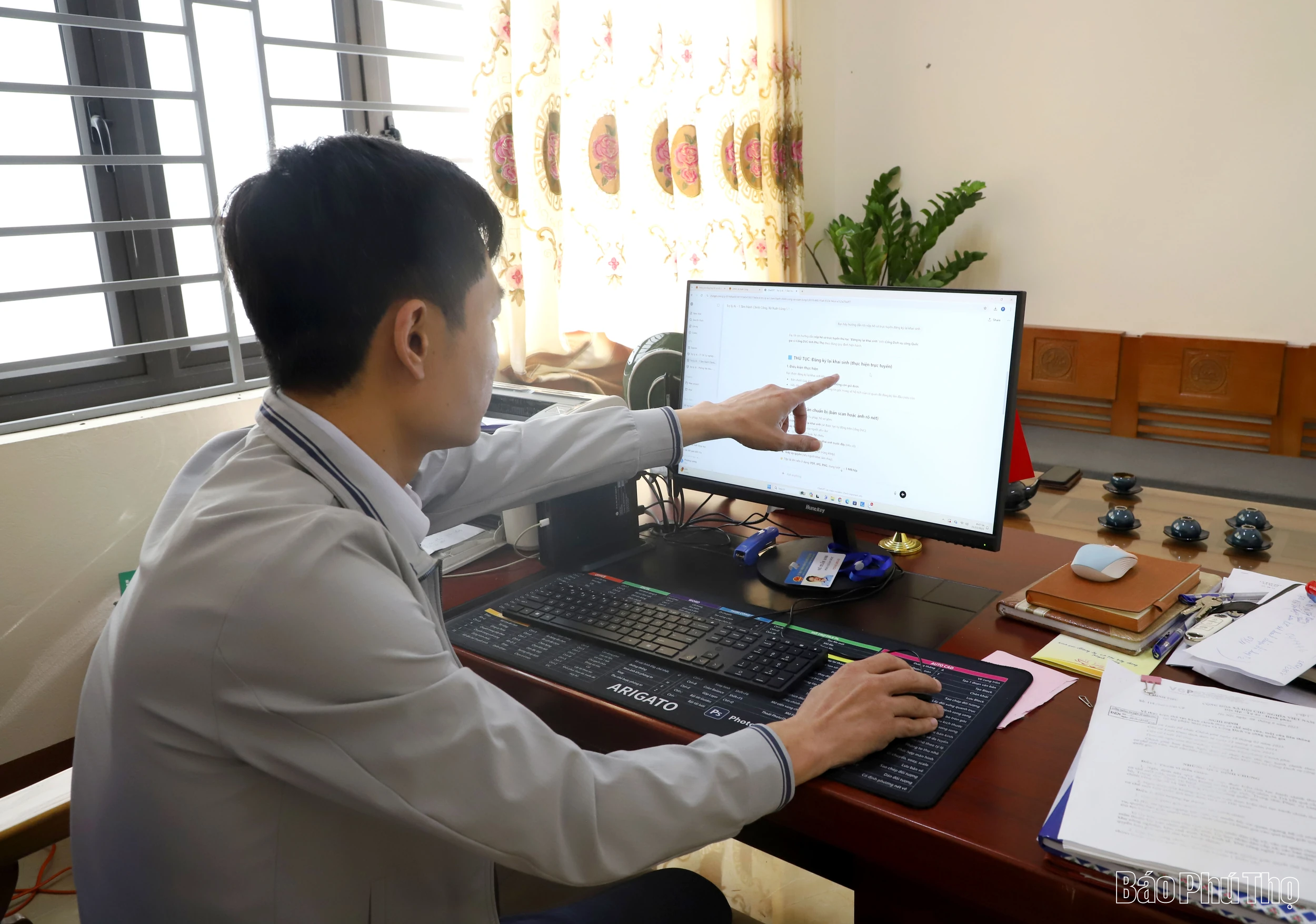 Đột phá trong cải cách hành chính và chuyển đổi số ở Xuân Lũng