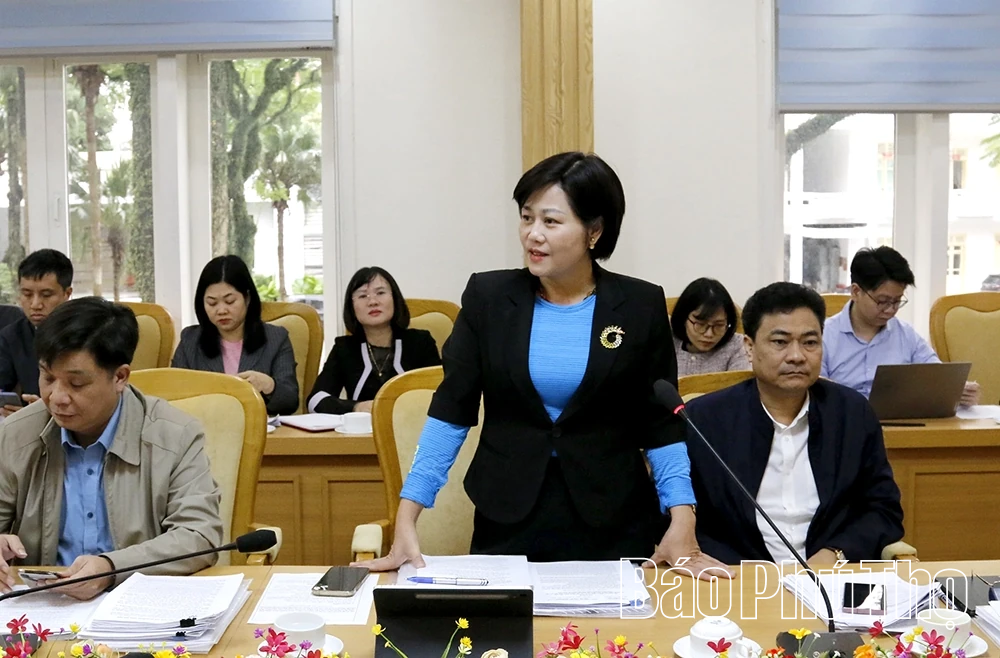 Ban Kinh tế - Ngân sách, HĐND tỉnh thẩm tra các dự thảo nghị quyết