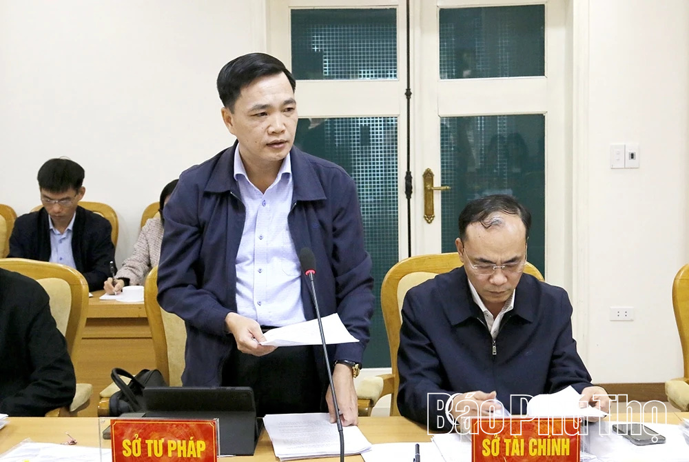 Ban Kinh tế - Ngân sách, HĐND tỉnh thẩm tra các dự thảo nghị quyết