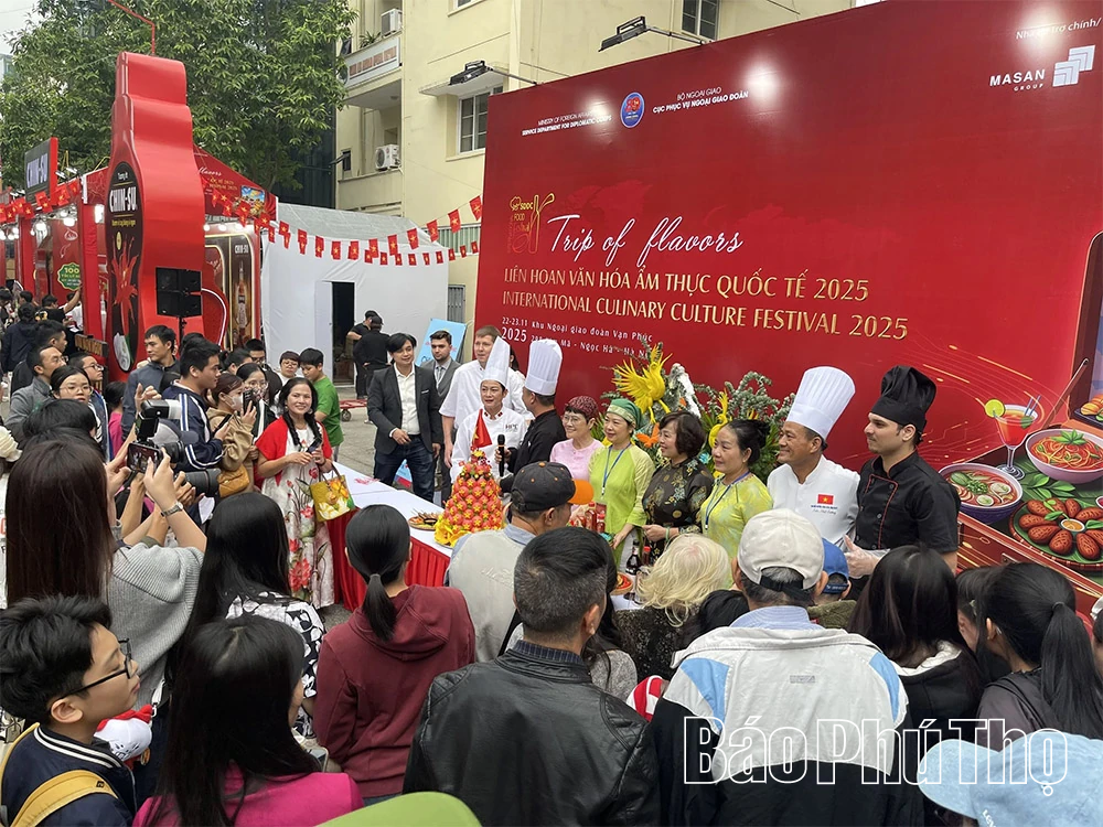 Nhiều hoạt động đặc sắc tại Liên hoan Văn hóa Ẩm thực quốc tế năm 2025