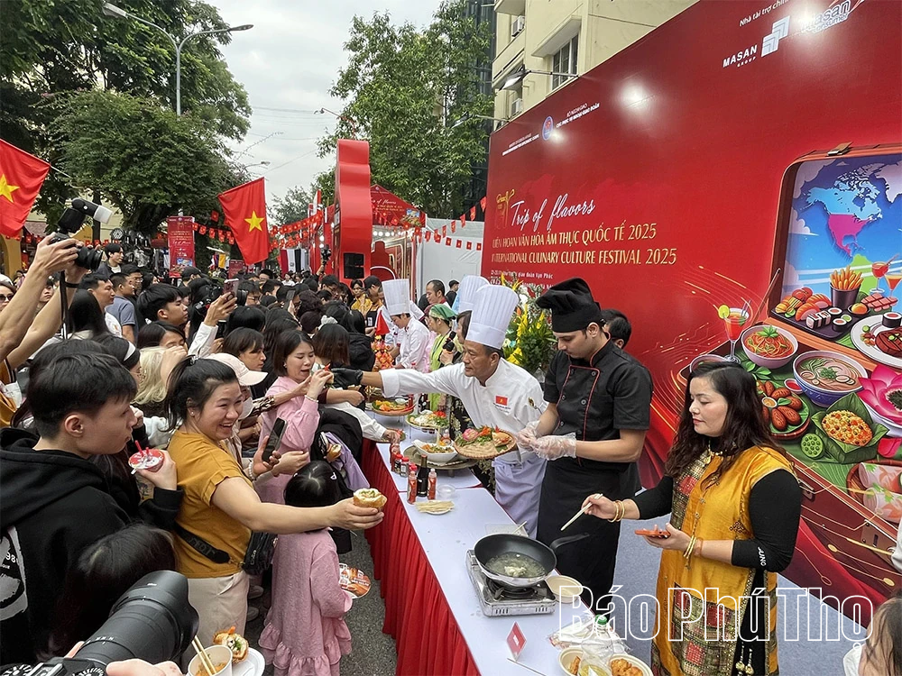 Nhiều hoạt động đặc sắc tại Liên hoan Văn hóa Ẩm thực quốc tế năm 2025