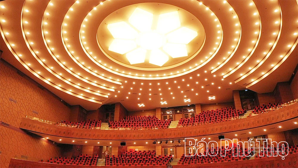 Nhà Văn hóa nghệ thuật tỉnh Phú Thọ – điểm nhấn mới của không gian văn hóa vùng Đất Tổ