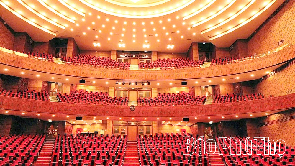 Nhà Văn hóa nghệ thuật tỉnh Phú Thọ – điểm nhấn mới của không gian văn hóa vùng Đất Tổ