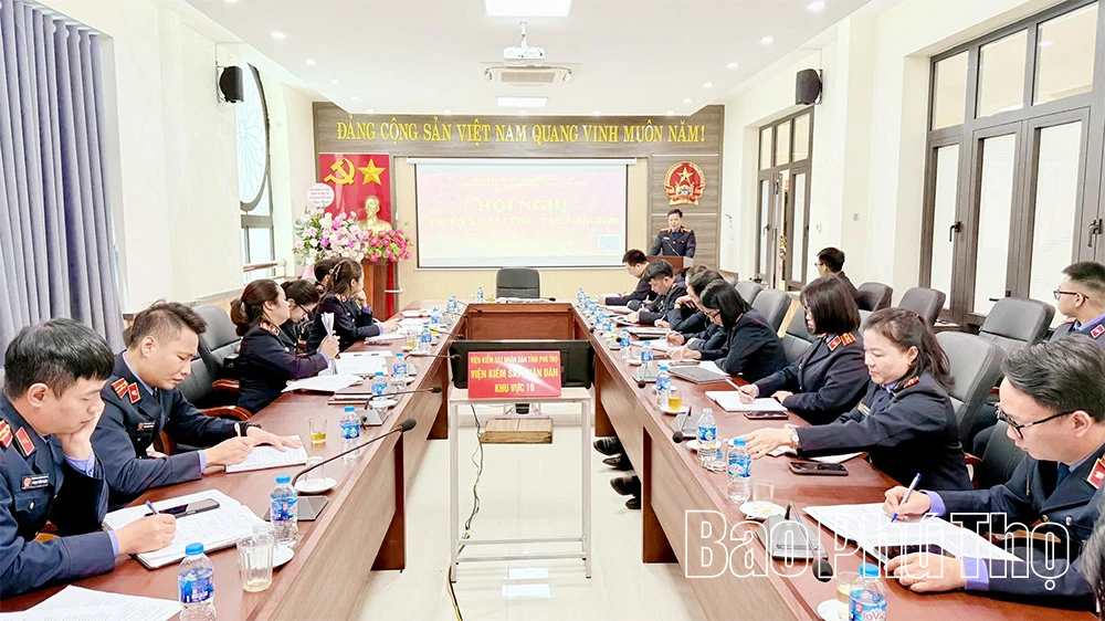 Viện Kiểm sát nhân dân khu vực 10 triển khai nhiệm vụ năm 2026