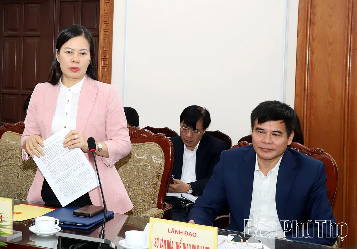 Chủ tịch UBND tỉnh Trần Duy Đông thăm và làm việc với phường Việt Trì