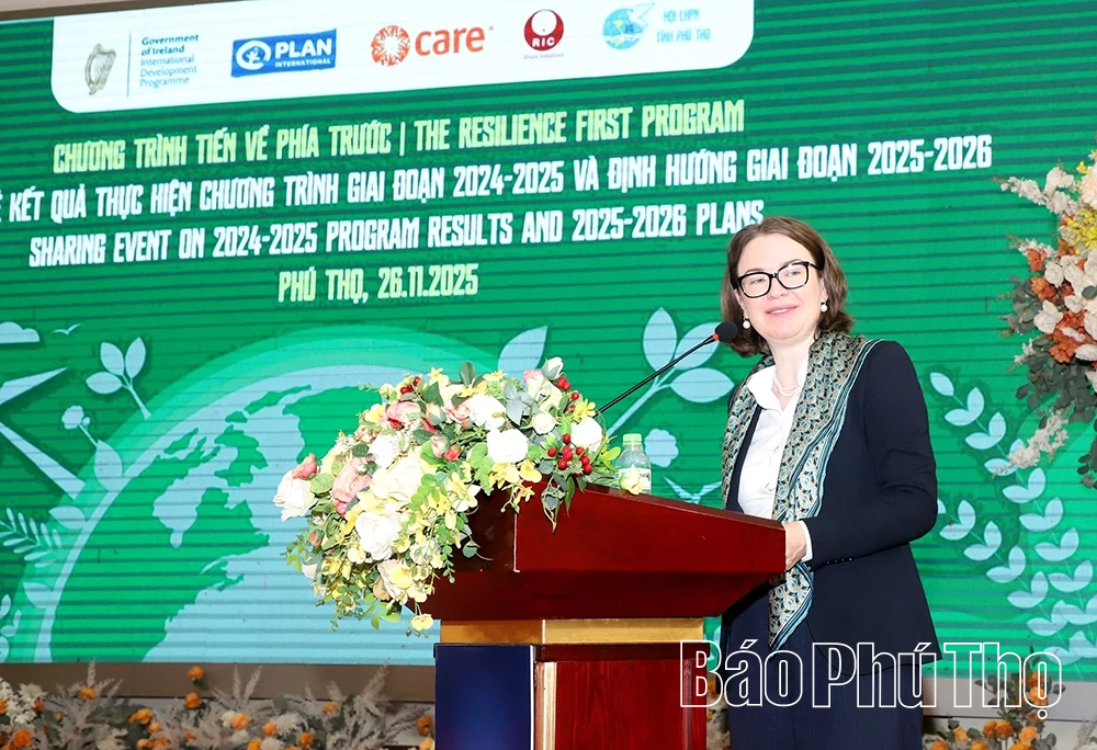 Tài trợ 1,4 triệu Euro cho chương trình “Tiến Về Phía Trước” tại Việt Nam và tỉnh Phú Thọ