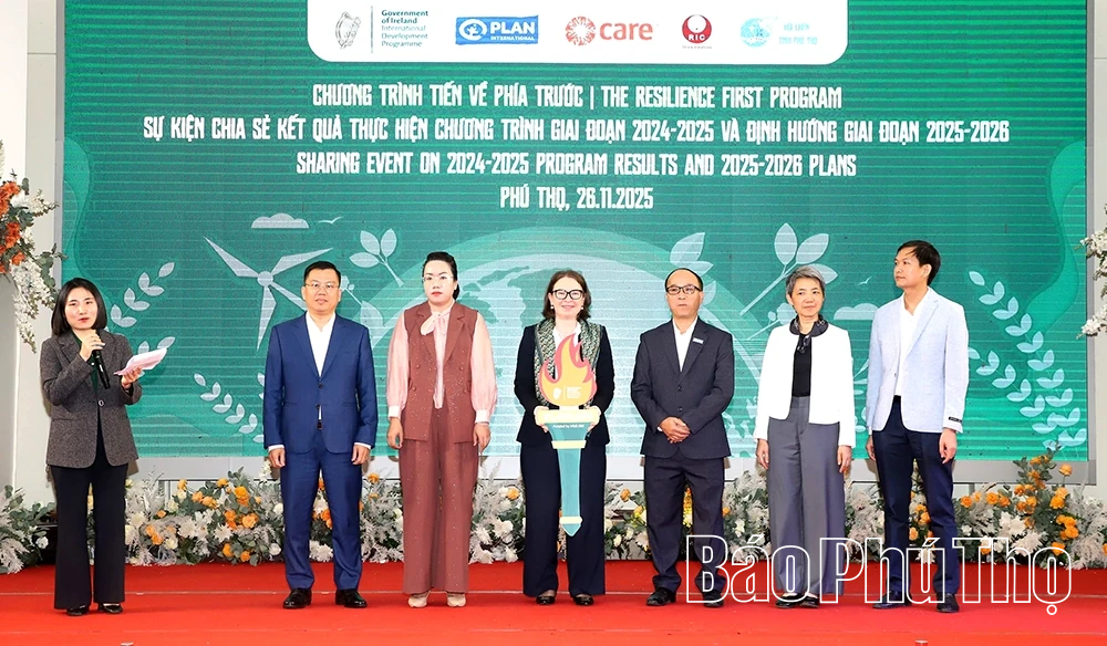 Tài trợ 1,4 triệu Euro cho chương trình “Tiến Về Phía Trước” tại Việt Nam và tỉnh Phú Thọ