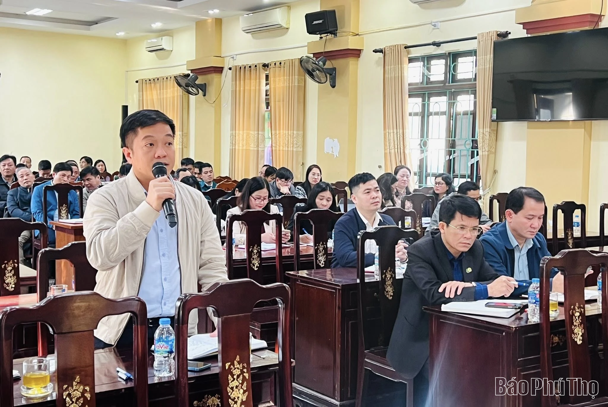 Đại biểu HĐND tỉnh tiếp xúc cử tri khu vực Cao Phong