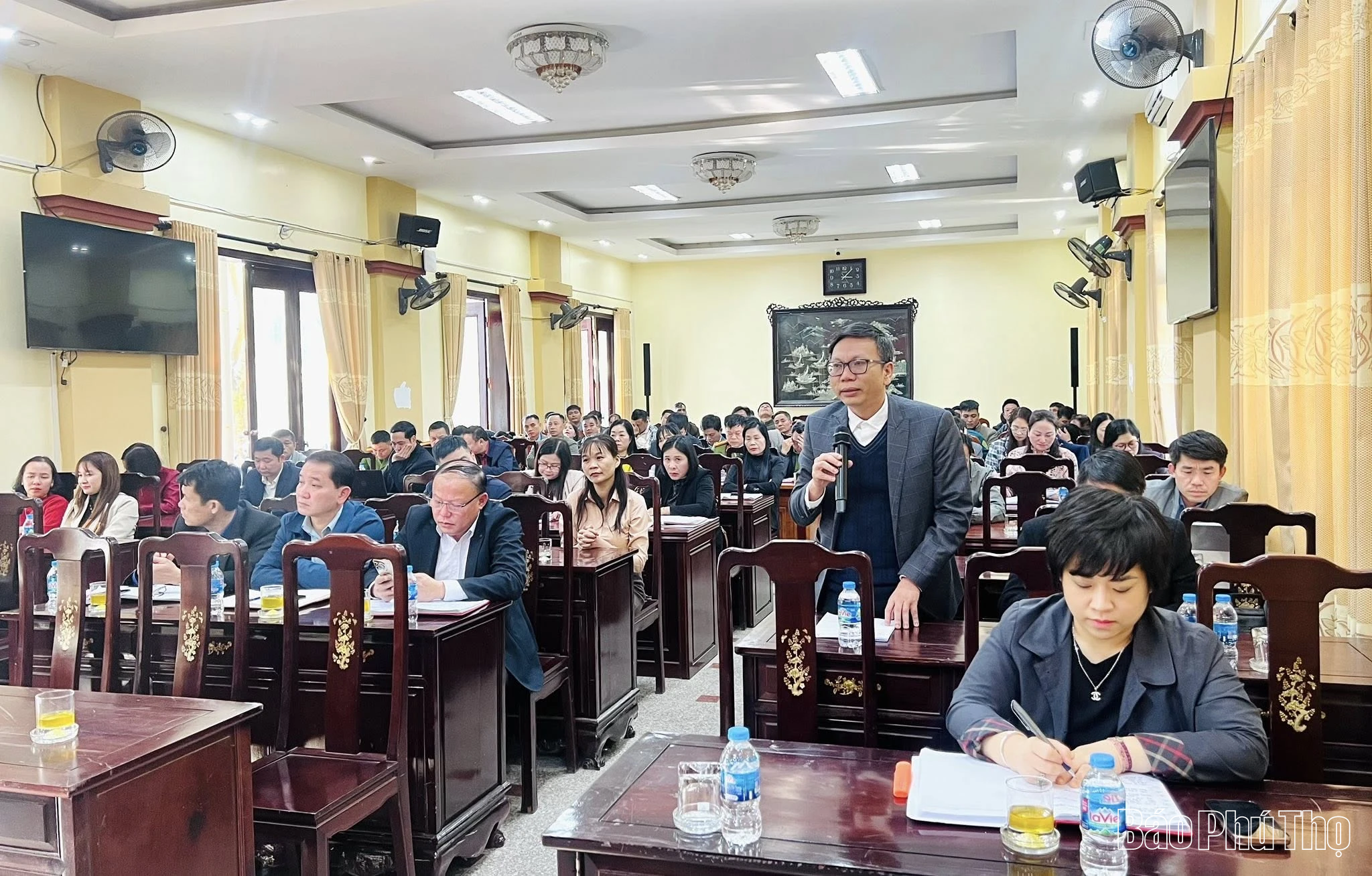 Đại biểu HĐND tỉnh tiếp xúc cử tri khu vực Cao Phong