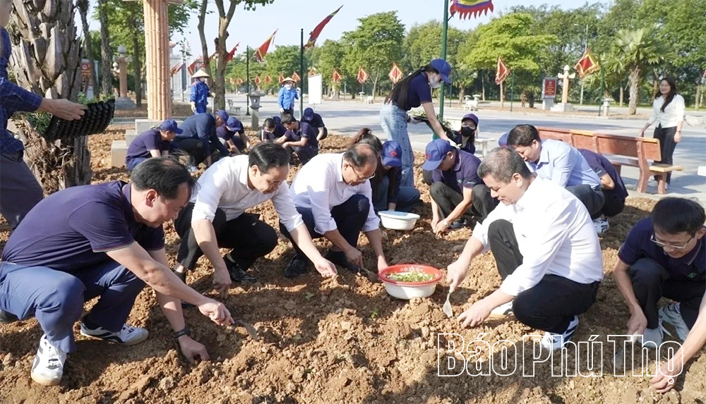 Phát động trồng hoa mừng Xuân Bính Ngọ 2026