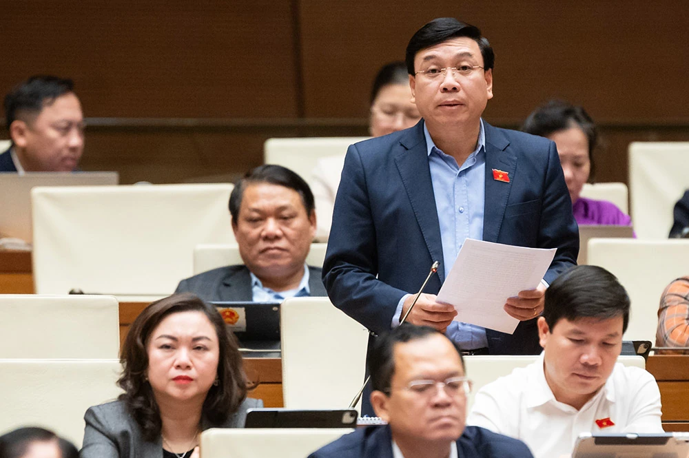 Đại biểu Quốc hội Đoàn Phú Thọ góp ý kiến tháo gỡ vướng mắc trong thi hành Luật Đất đai