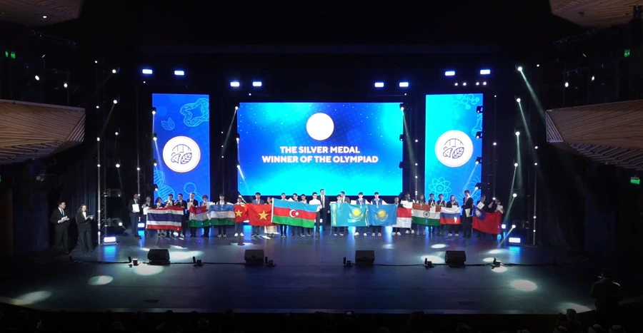 6 học sinh Việt Nam giành huy chương Olympic khoa học trẻ thế giới