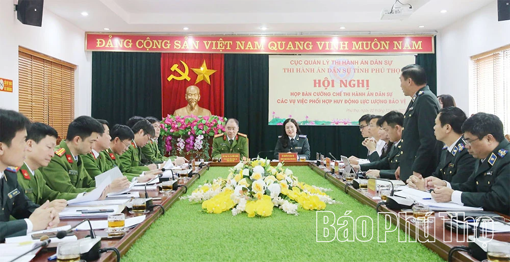 Bàn giải pháp cưỡng chế thi hành án dân sự các vụ việc tồn đọng