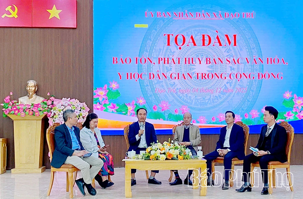 Tọa đàm: Bảo tồn, phát huy bản sắc văn hóa, y học dân gian trong cộng đồng