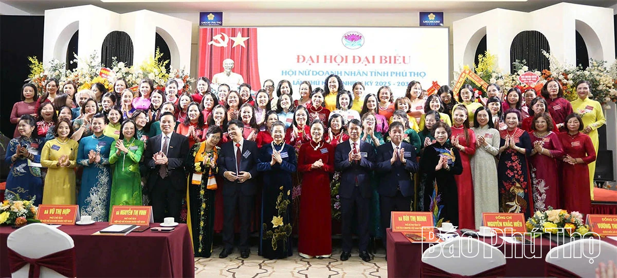 Đại hội đại biểu Hội Nữ doanh nhân tỉnh Phú Thọ lần thứ I