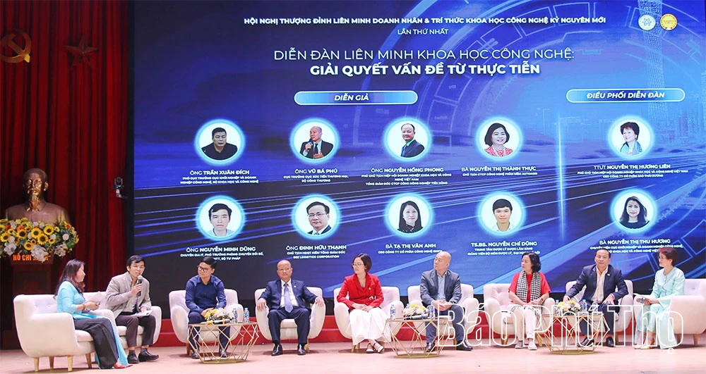 Hội nghị thượng đỉnh Liên minh doanh nhân và trí thức khoa học công nghệ kỷ nguyên mới lần thứ Nhất