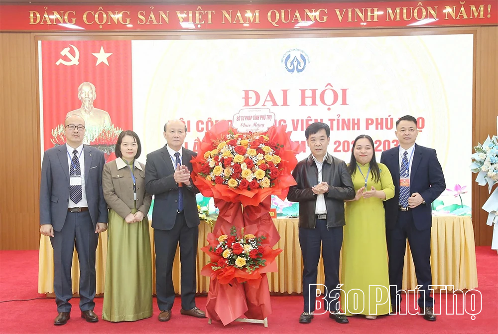 Đại hội Hội Công chứng viên tỉnh Phú Thọ lần thứ I, nhiệm kỳ 2025-2030