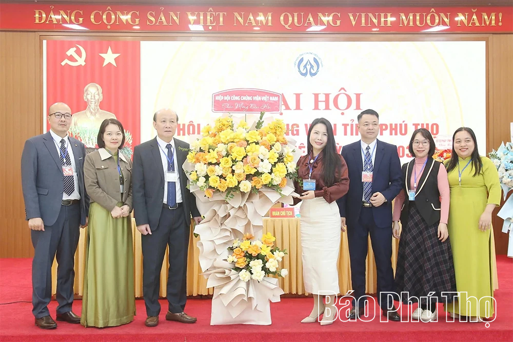 Đại hội Hội Công chứng viên tỉnh Phú Thọ lần thứ I, nhiệm kỳ 2025-2030