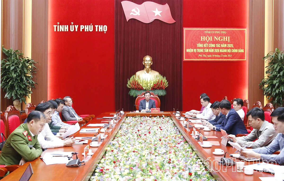 Ngành Nội chính Đảng triển khai nhiệm vụ năm 2026