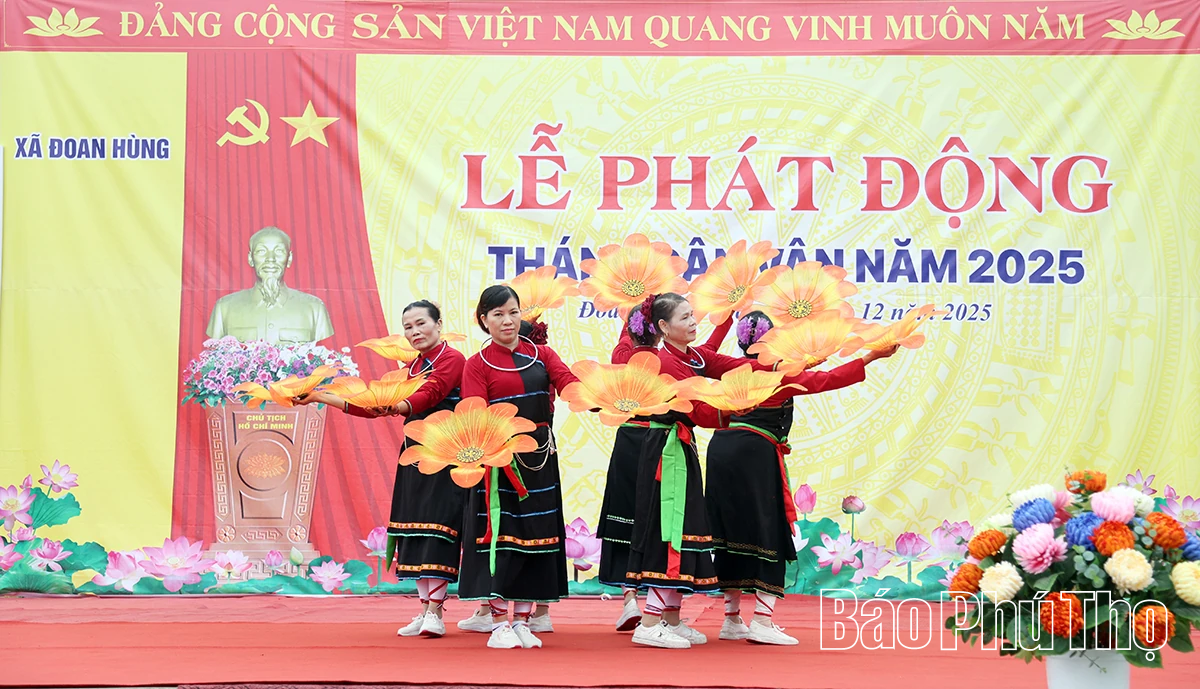 Xã Đoan Hùng phát động Tháng Dân vận năm 2025