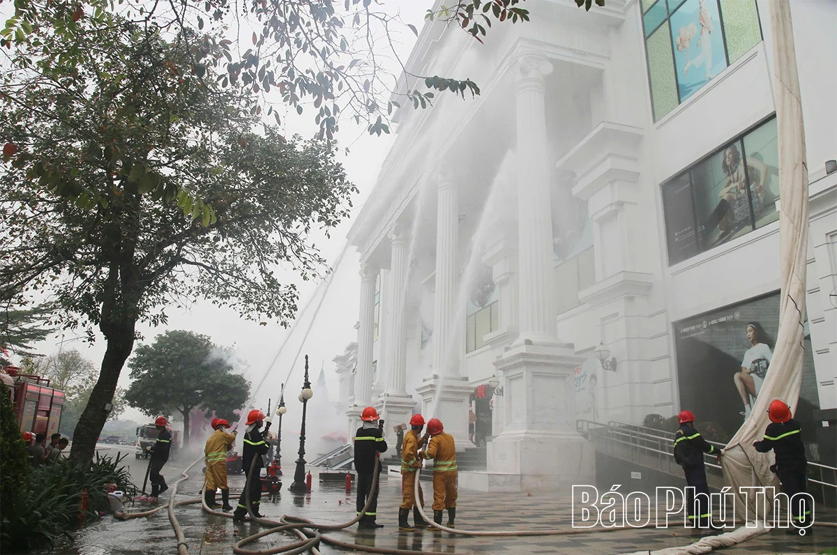 Thực tập phương án chữa cháy và cứu nạn, cứu hộ cấp tỉnh