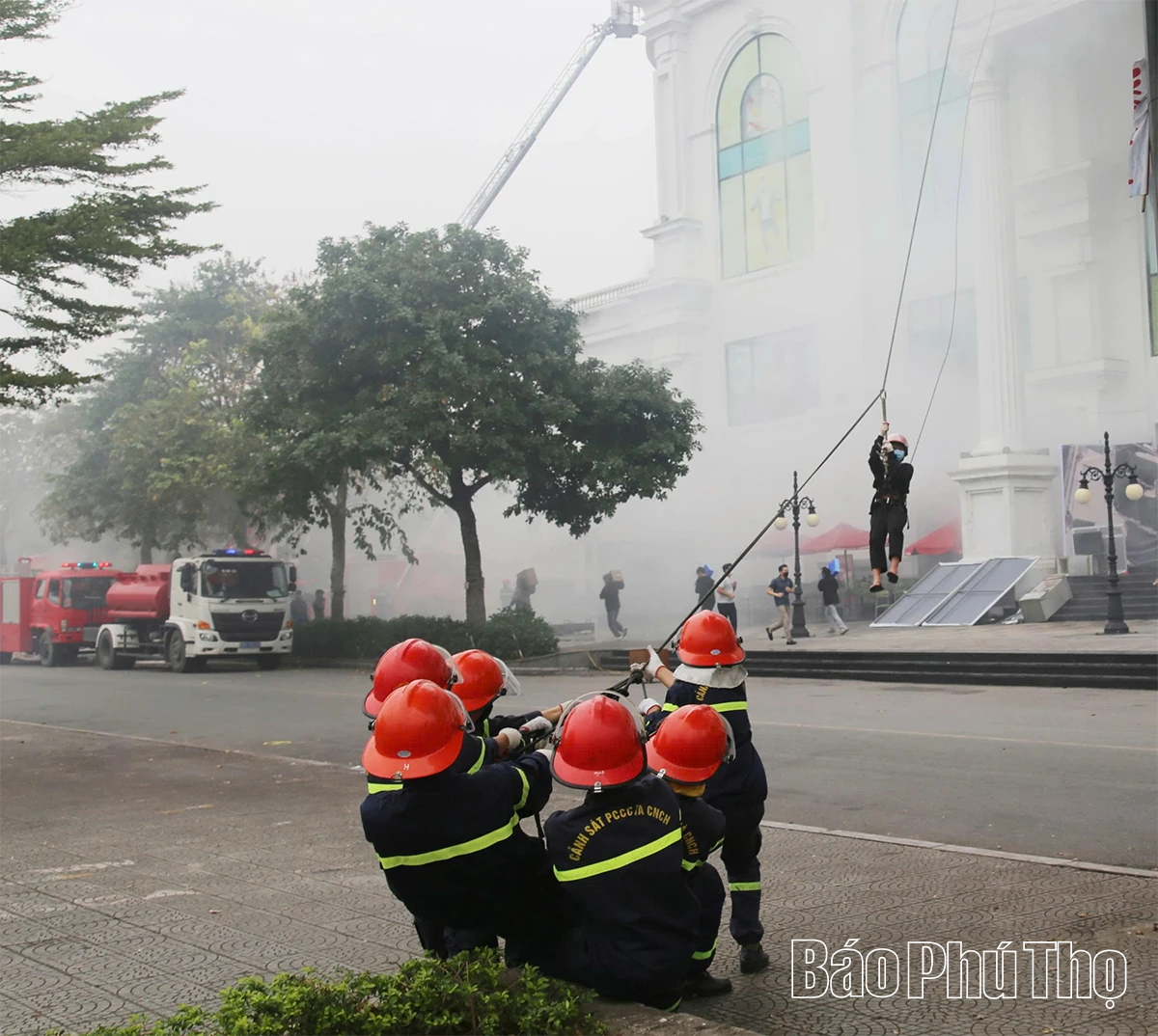 Thực tập phương án chữa cháy và cứu nạn, cứu hộ cấp tỉnh