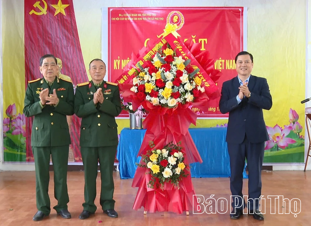 Kỷ niệm 81 năm ngày thành lập QĐND Việt Nam và gặp mặt cựu chiến binh Sư đoàn 355