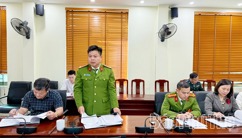 Phòng Thi hành án dân sự khu vực 8 họp bàn chuẩn bị cưỡng chế thi hành án