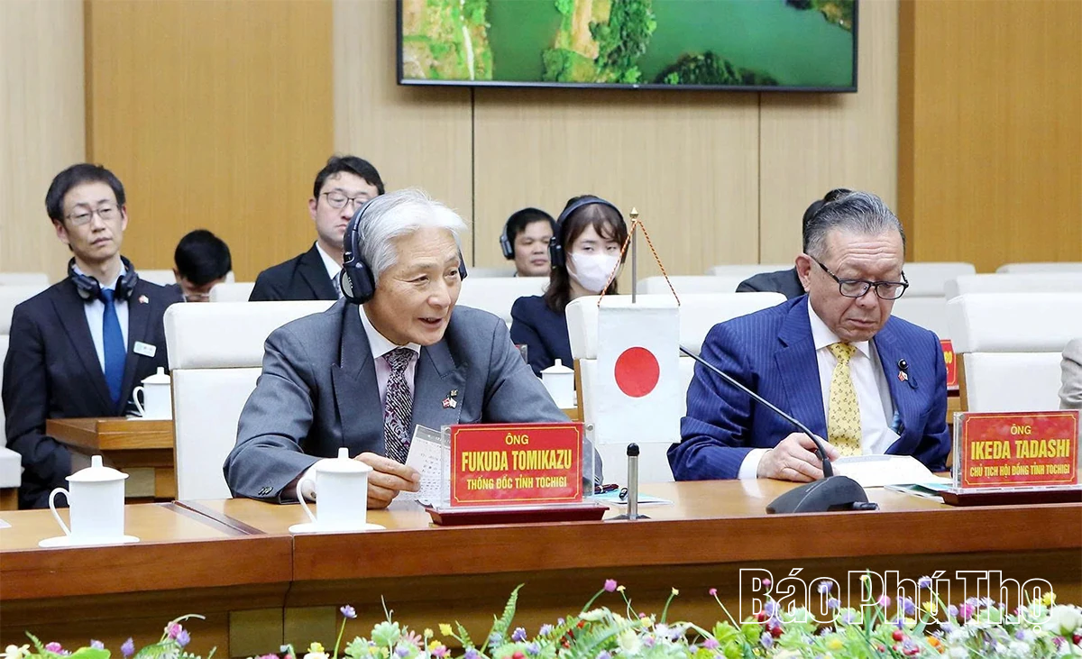 Phú Thọ - Tochigi hợp tác và phát triển