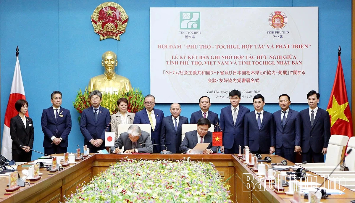 Phú Thọ - Tochigi hợp tác và phát triển