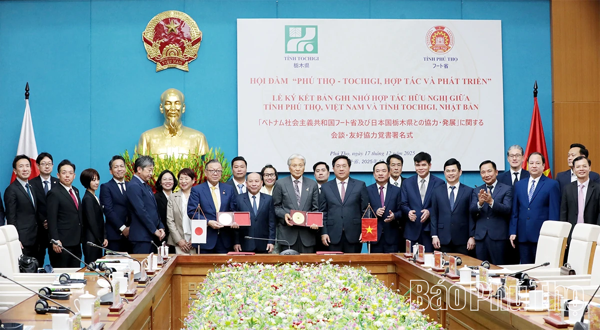 Phú Thọ - Tochigi hợp tác và phát triển
