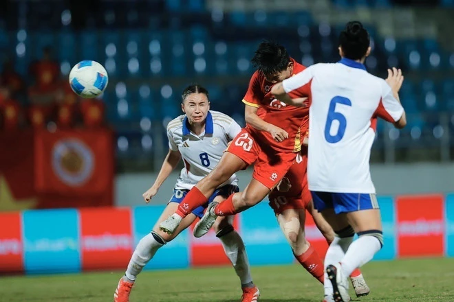 Trọng tài cướp bàn thắng, tuyển Nữ Việt Nam ngậm ngùi về nhì ở SEA Games 33