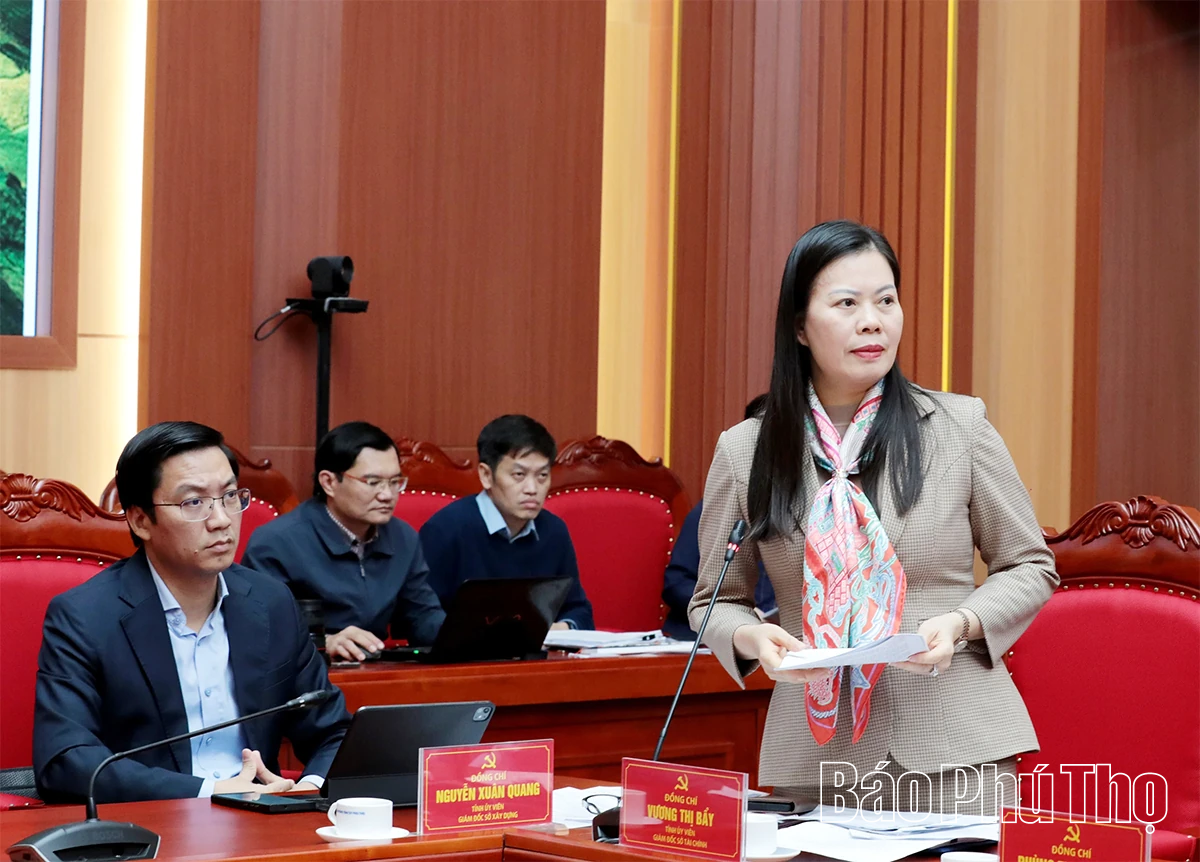 Thường trực Tỉnh ủy cho ý kiến một số nội dung quan trọng