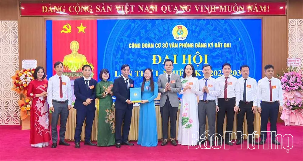 Đại hội Công đoàn cơ sở Văn phòng Đăng ký đất đai lần thứ I, nhiệm kỳ 2025 - 2030