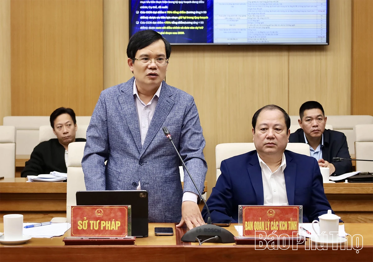 Rà soát, điều chỉnh quy hoạch KCN, CCN gắn với bảo vệ môi trường