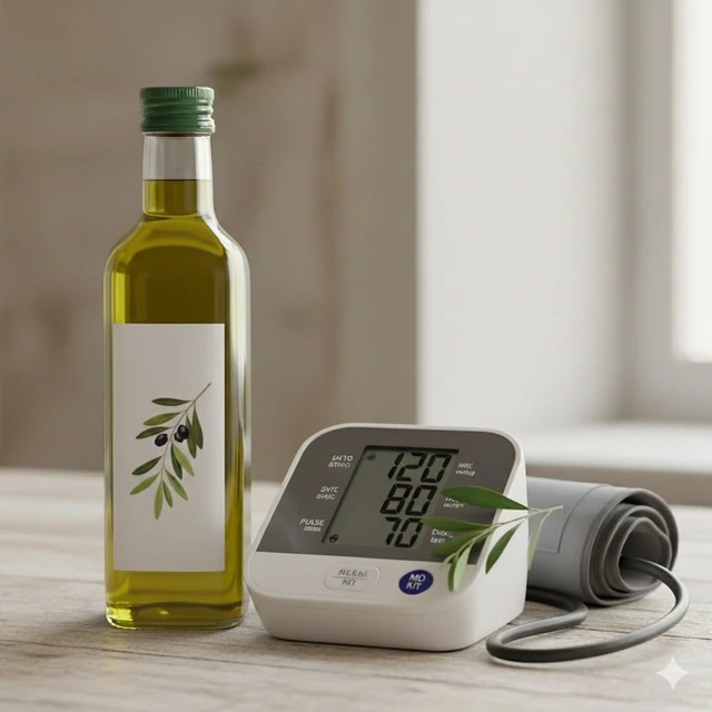 Điều gì xảy ra với huyết áp khi dùng một thìa dầu ô liu mỗi ngày?