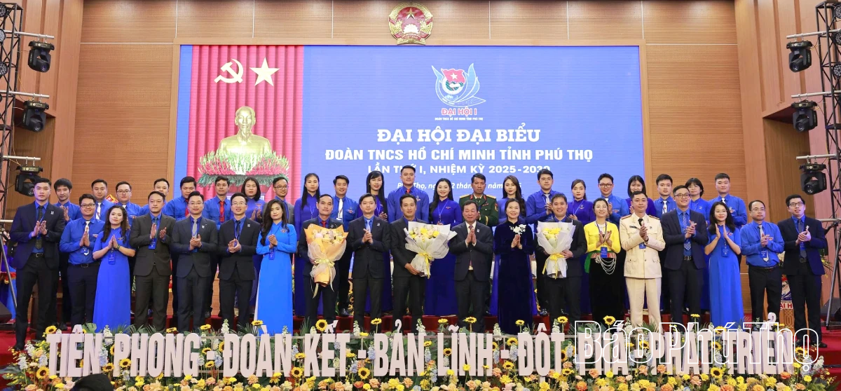 Đại hội đại biểu Đoàn TNCS Hồ Chí Minh tỉnh Phú Thọ lần thứ I, nhiệm kỳ 2025 - 2030