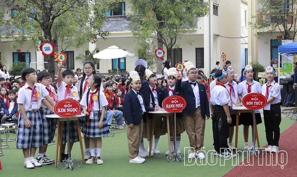 Hội thi giao lưu giáo dục kỹ năng tham gia giao thông an toàn cấp Tiểu học