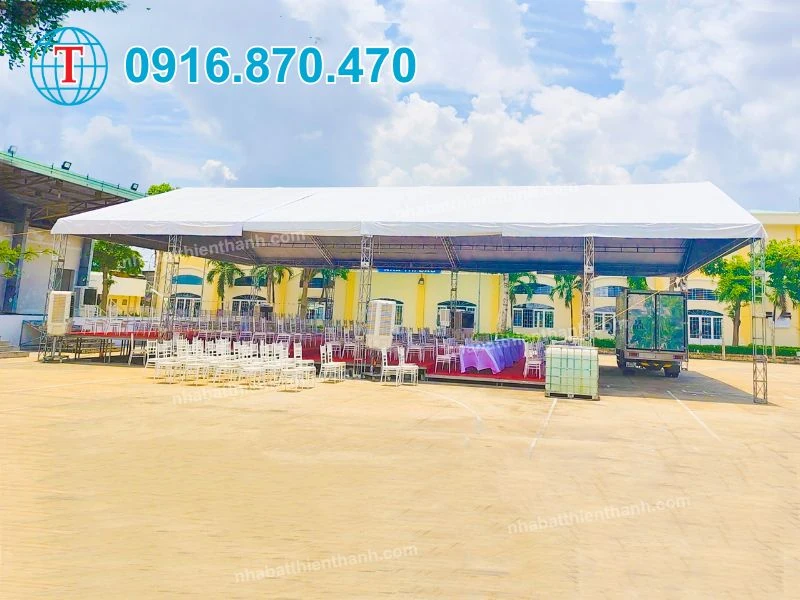 Dịch vụ cho thuê nhà bạt Sự Kiện Thiên Thanh đáp ứng mọi quy mô sự kiện