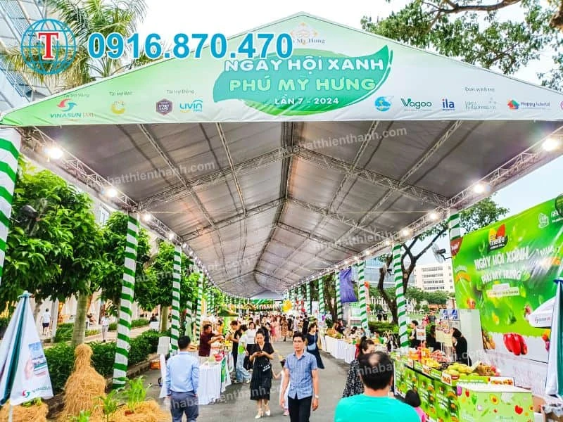 Dịch vụ cho thuê nhà bạt Sự Kiện Thiên Thanh đáp ứng mọi quy mô sự kiện