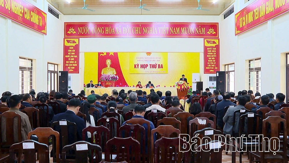 Kỳ họp thứ Ba, HĐND xã Yên Kỳ khoá II, nhiệm kỳ 2021-2026