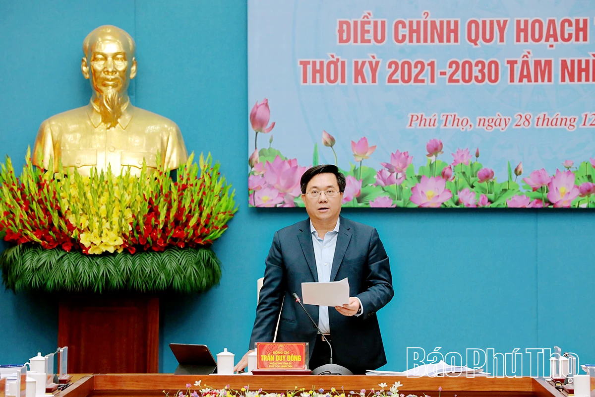 Thẩm định điều chỉnh Quy hoạch tỉnh Phú Thọ: Thiết kế không gian phát triển mới sau sáp nhập